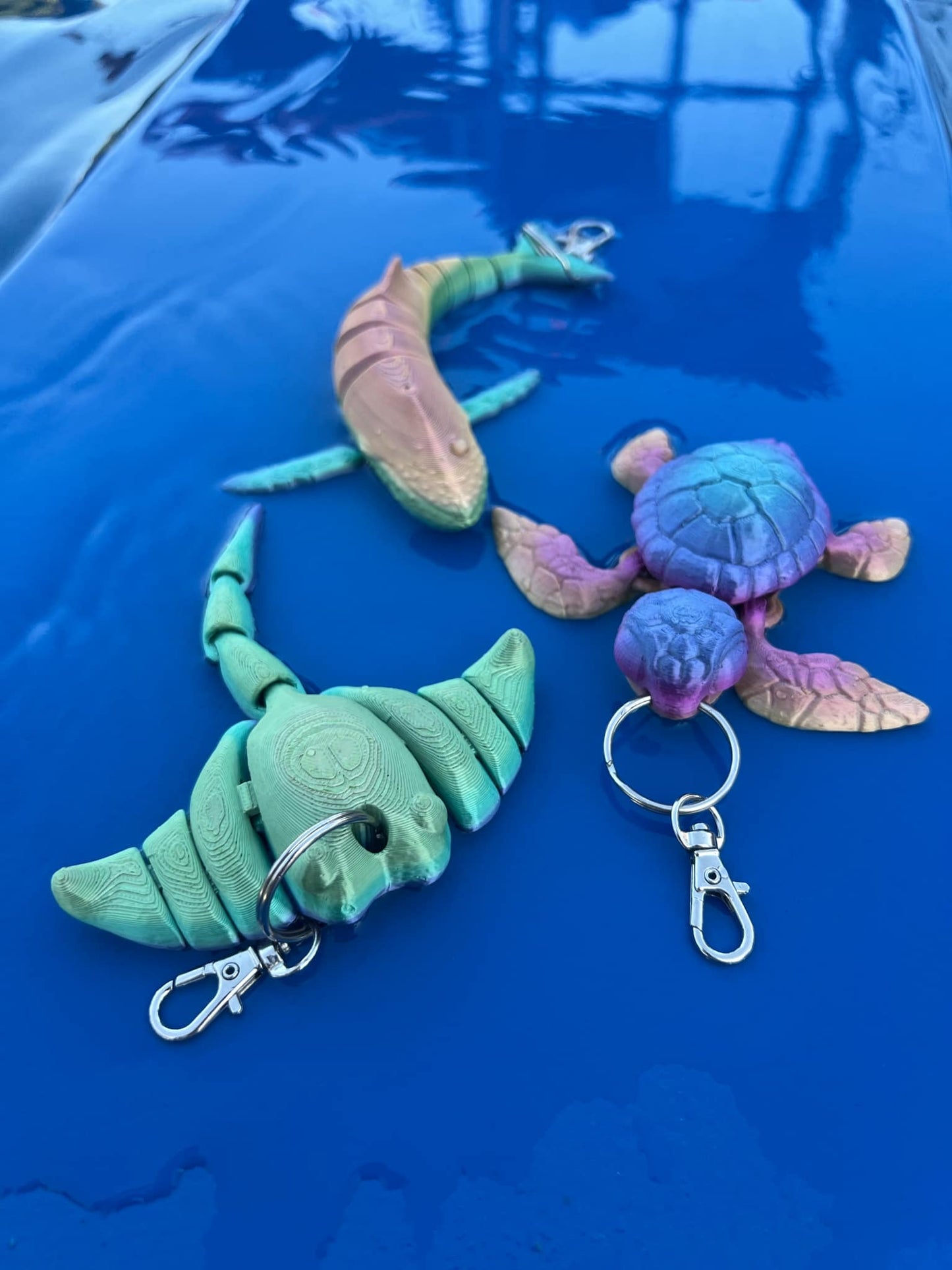 Flexi Stingray key chain